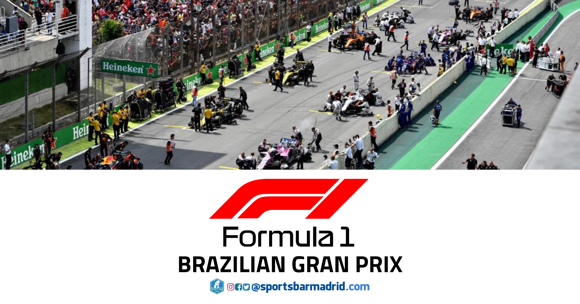 Formula 1 Brazilian Grand Prix | F1 - Sports Bar Madrid