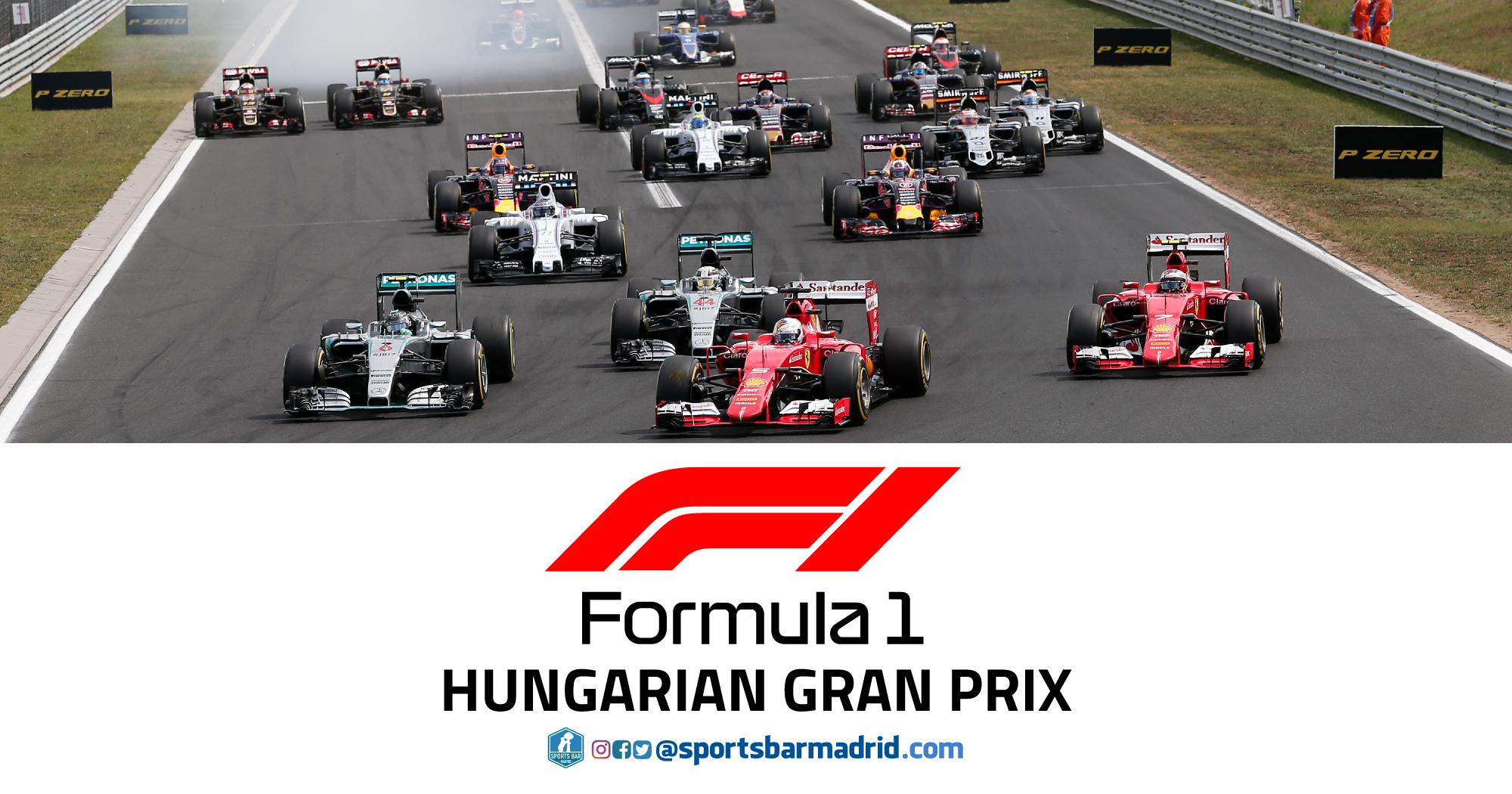 Formula 1 Hungarian Grand Prix | F1 - Sports Bar Madrid