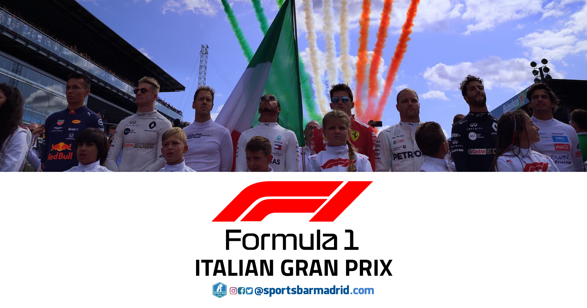 Formula 1 Italian Grand Prix | F1 - Sports Bar Madrid
