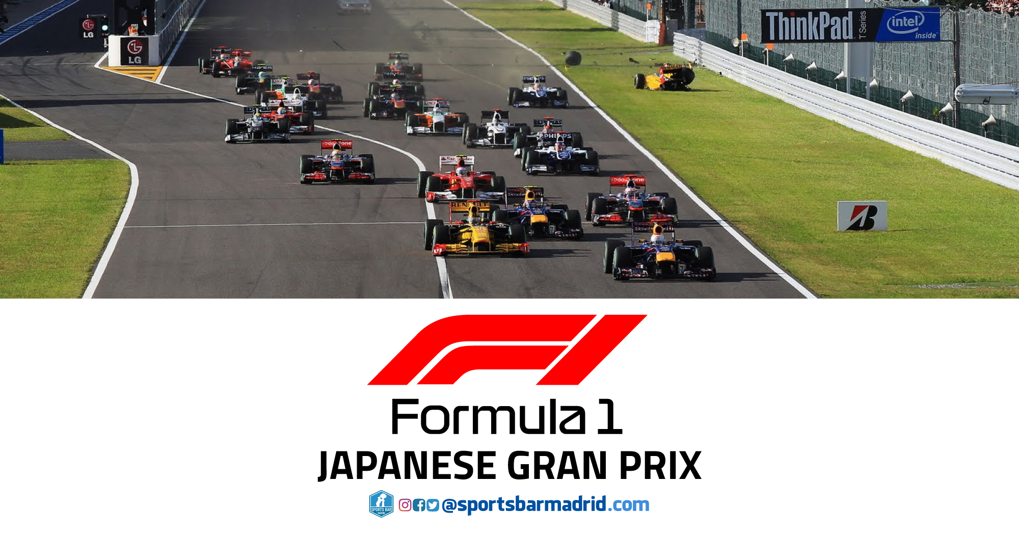 Formula 1 Japanese Grand Prix | F1 - Sports Bar Madrid